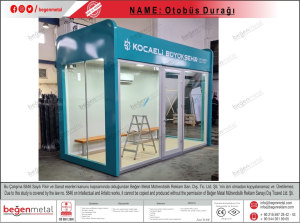 Alüminyum Kaplamalı  Durak.