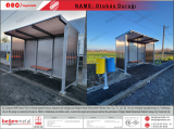 <p>
	GALVANIZED COATED BUS STOP</p>
